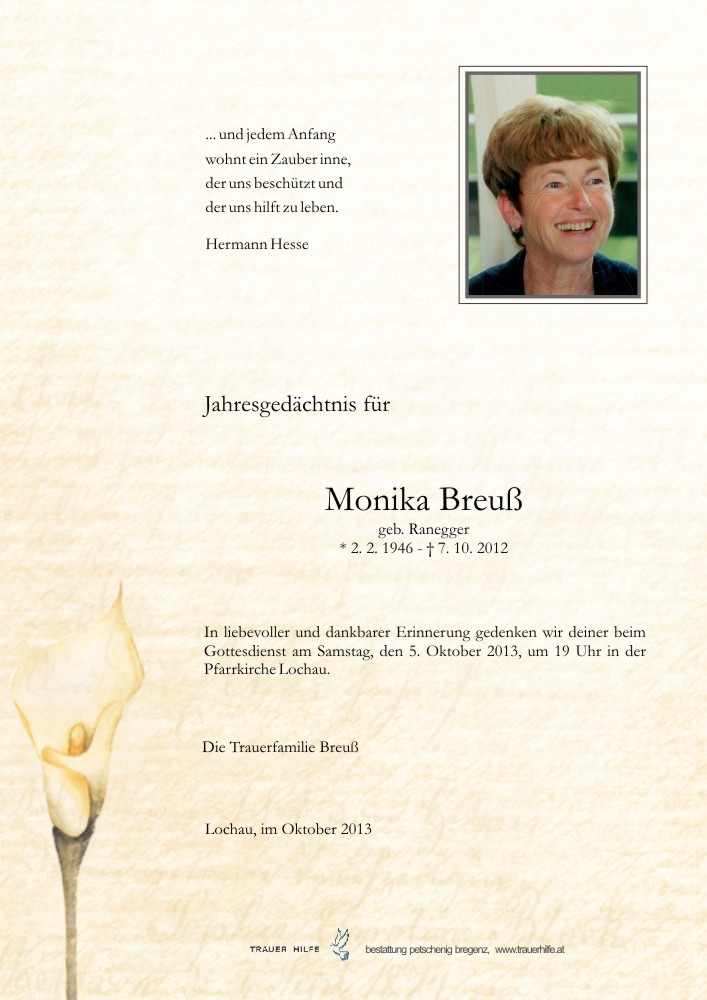 Monika Maria Breuß